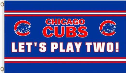 Chicago Cub Baseball Club Flag 3X5Ft Banner USA Polyester with Brass Grommets - 17 by flagsjustdoit