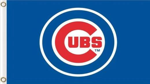 Chicago Cub Baseball Club Flag 3X5Ft Banner USA Polyester with Brass Grommets - 19 by flagsjustdoit