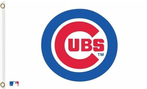 Chicago Cub Team US Flag 3X5Ft Banner USA Polyester with Brass Grommets - 7 by flagsjustdoit