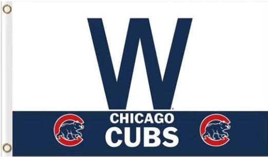 Chicago Cubs Flag Baseball Flag 3X5Ft Banner USA Polyester with Brass Grommets by flagsjustdoit