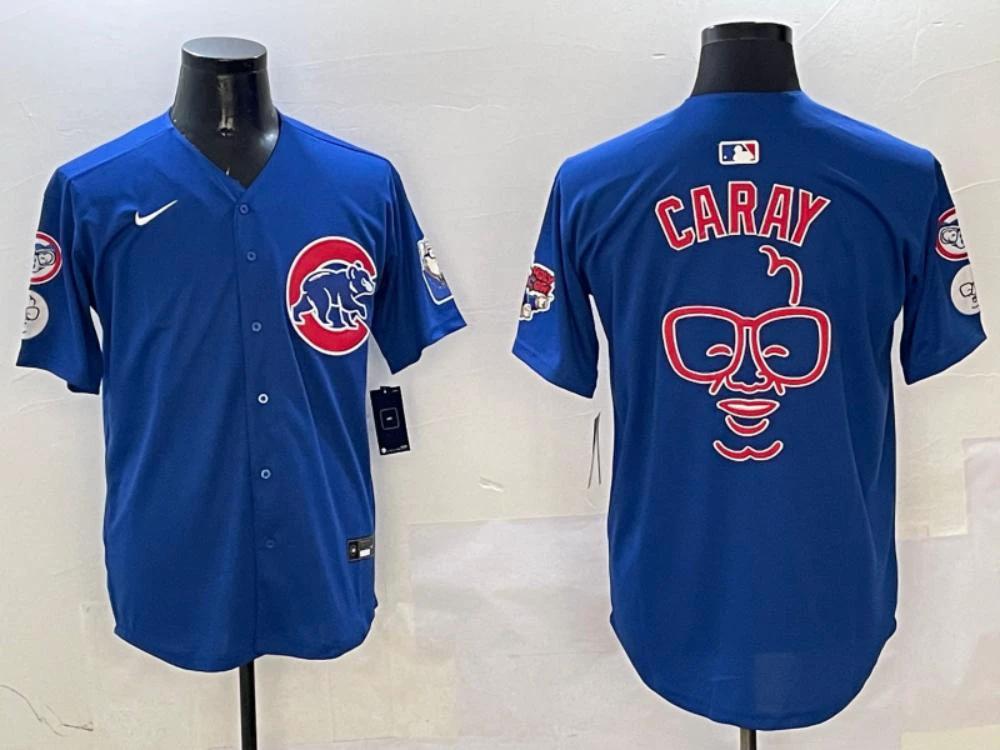 Chicago Cubs Harry Caray Holy Cow Royal Limited Jersey by My Store