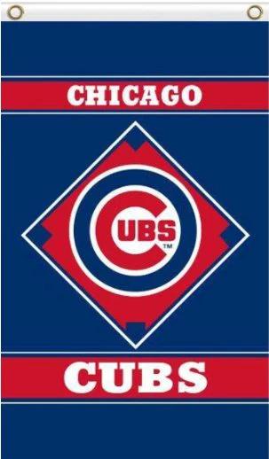 Chicago Cubs Sport US Flag 3X5Ft Banner USA Polyester with Brass Grommets by flagsjustdoit