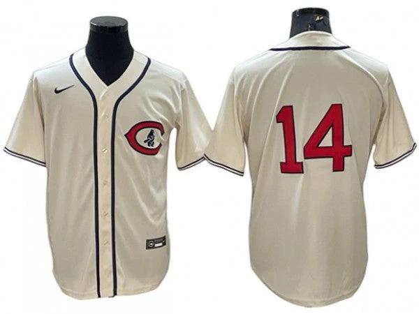Chicago Cubs #14 Ernie Banks Cream Field Of Dreams Jersey by My Store