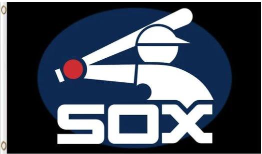 Chicago White Sox Baseball Club flag 3X5Ft Banner USA Polyester with Brass Grommets -3 by flagsjustdoit