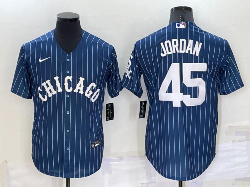 Chicago White Sox Michael Jordan Navy Throwback Jersey by My Store