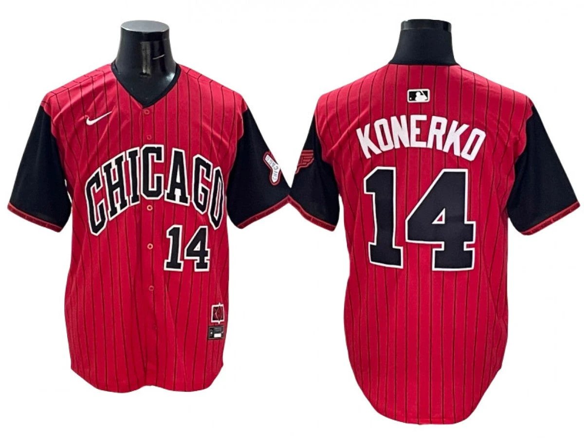Chicago White Sox #14 Paul Konerko Red 2025 City Connect Limited Jersey by My Store