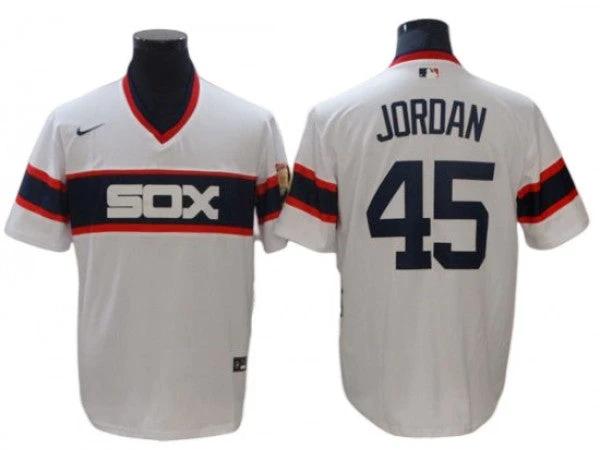 Chicago White Sox #45 Michael Jordan Home Cooperstown Collection Team Player Jersey by My Store