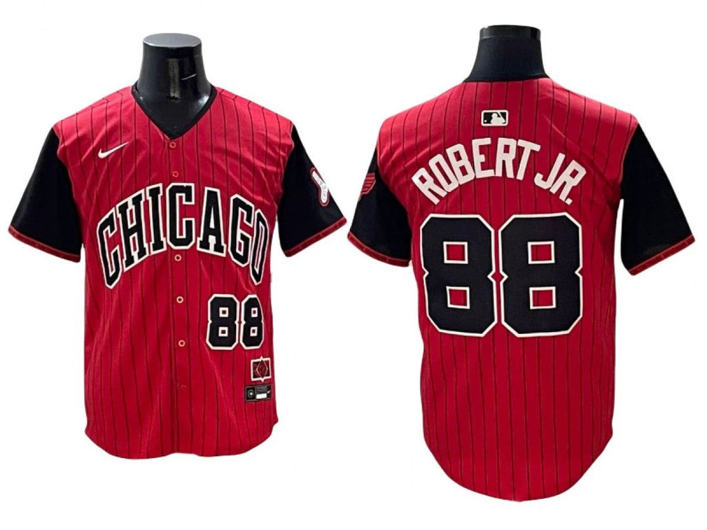 Chicago White Sox #88 Luis Robert Red 2025 City Connect Limited Jersey by My Store