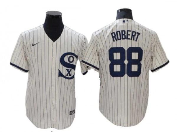 Chicago White Sox #88 Luis Robert White Field of Dreams Cool Base Player Name Jersey by My Store