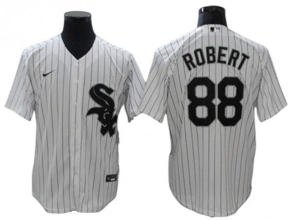 Chicago White Sox #88 Luis Robert White Home Cool Base Jersey by My Store