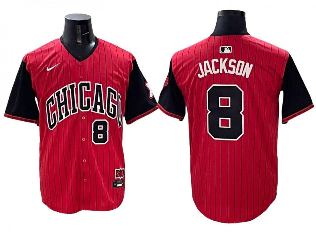Chicago White Sox #8 Bo Jackson Red 2025 City Connect Limited Jersey by My Store