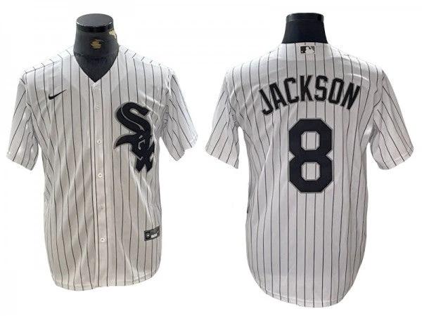 Chicago White Sox #8 Bo Jackson White Cool Base Jersey by My Store