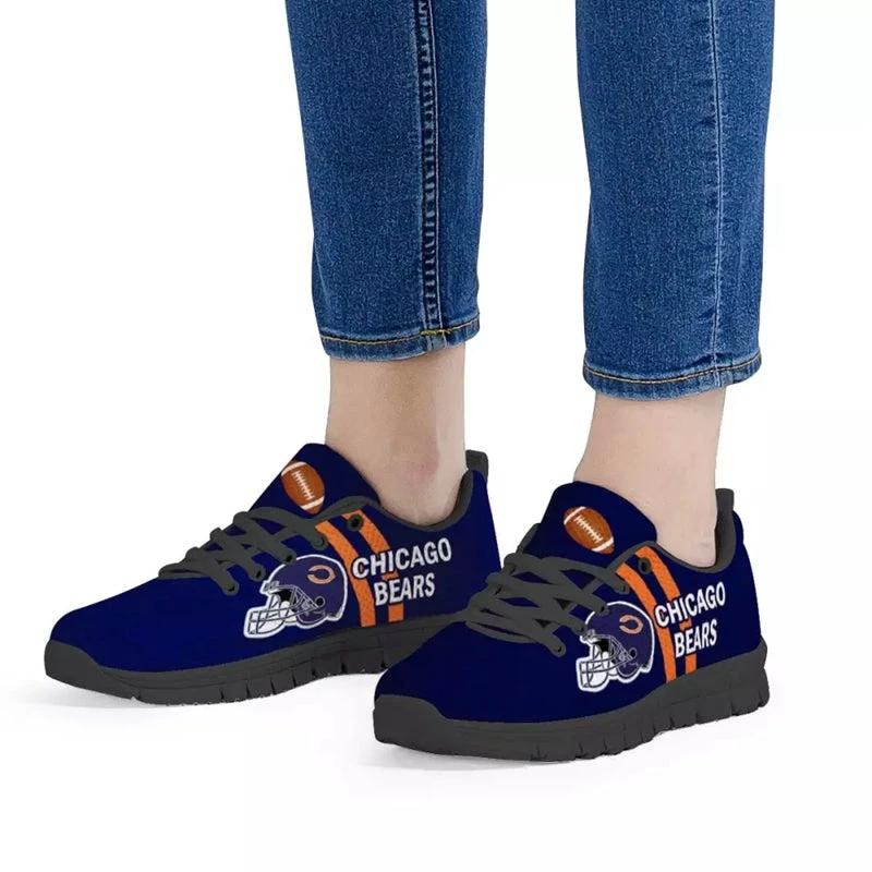 Chicago Bears Black Orange Limited NLF Sneaker Shoes by Crocs