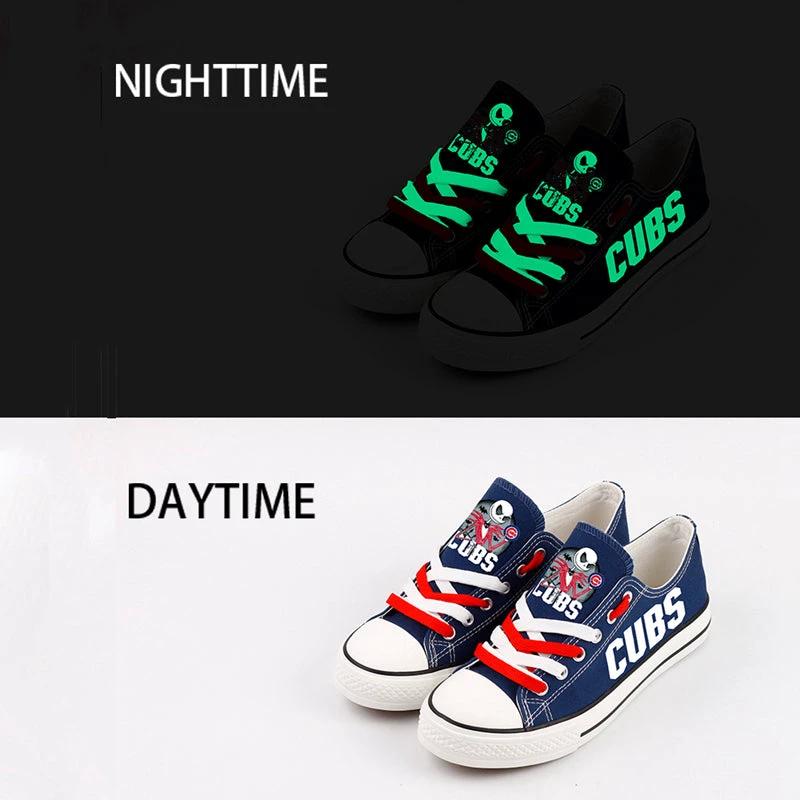 Chicago Cubs Limited Print Low Top Canvas Shoes Sport Sneakers For Men Women Fans by Crocs