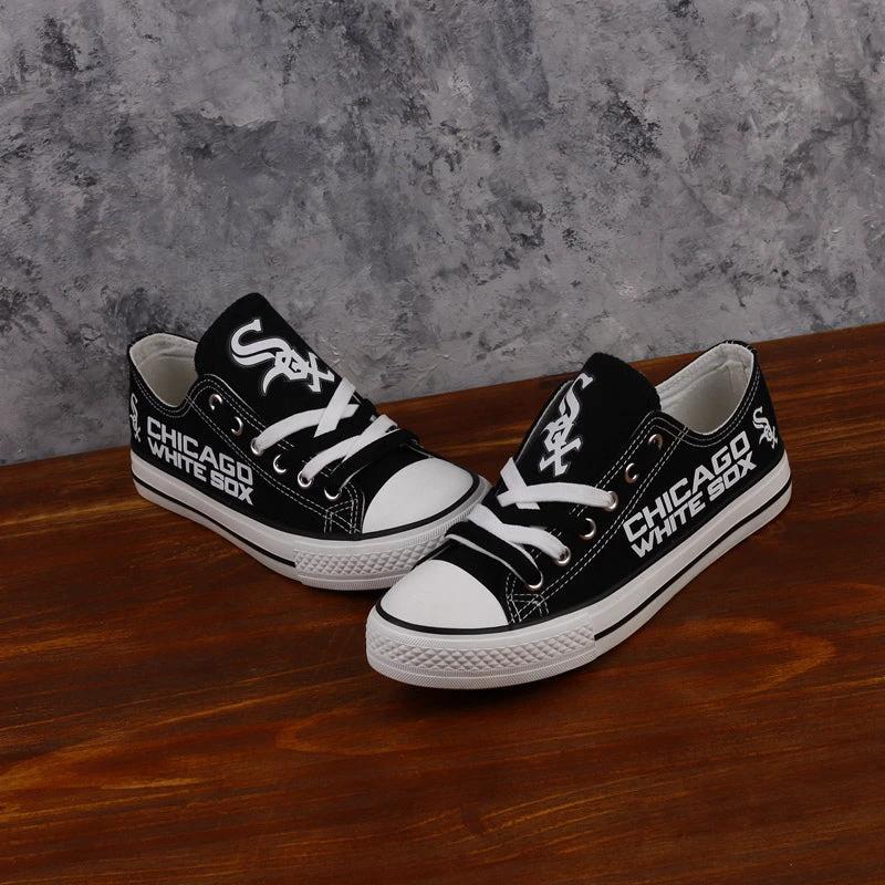 Chicago Cubs Limited Print Low Top Canvas Shoes Sport Sneakers For Men Women Fans by Crocs