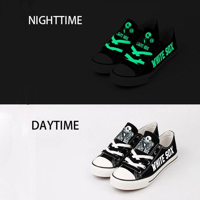 Chicago White Sox Limited Print Low Top Canvas Shoes Sport Sneakers For Men Women Fans by Crocs