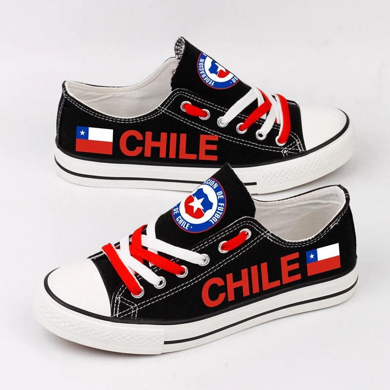 Chile Low Top Canvas Sport Sneakers Shoes For Men Women Fans by Crocs