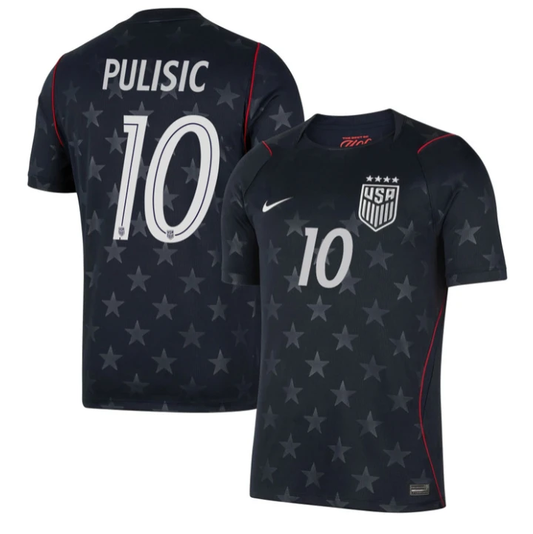 Christian Pulisic Jersey #10 USMNT 2026 World Cup Match Stitched Stars Soccer by Soccer Jersey