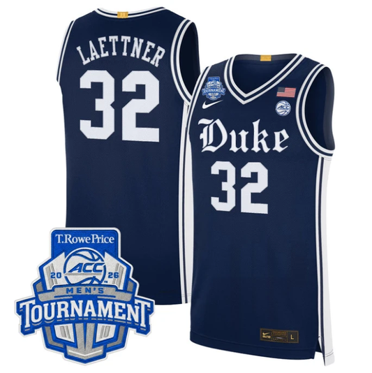 Christian Laettner Jersey #32 Duke Blue Devils 2026 ACC Tournament Stitched by My store basketball