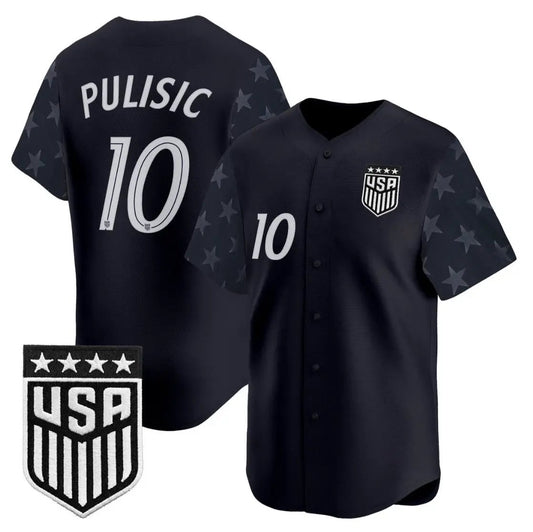 Christian Pulisic Jersey #10 USMNT 2026 World Cup Vapor Baseball Stitched by My Store