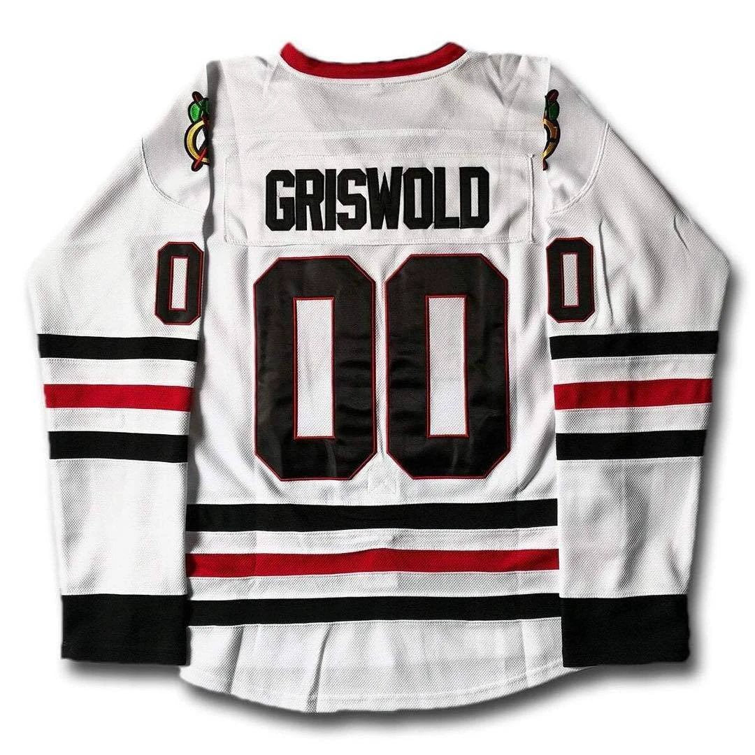 Christmas Vacation Clark Griswold #00 Hockey Jersey by Hockey David