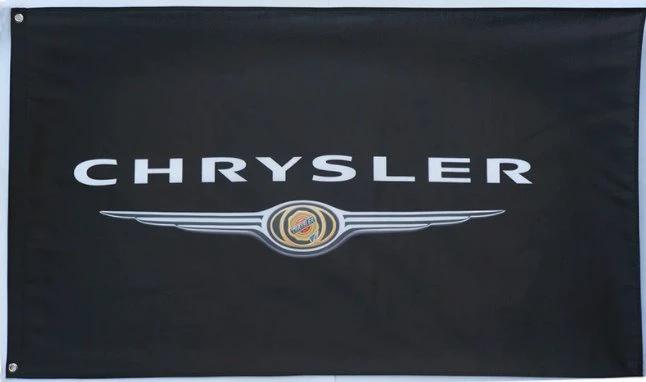 Chrysler Flag 3X5 Ft Polyester Banner USA 90x150cm by flagsjustdoit
