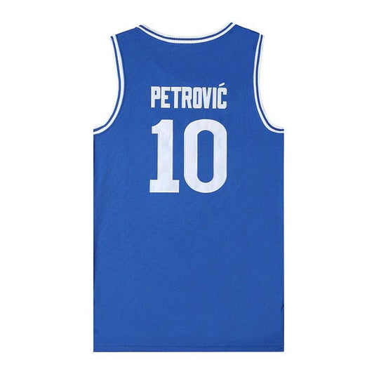 Cibona Zagreb College Drazen Petrovic Basketball Jersey by My store basketball