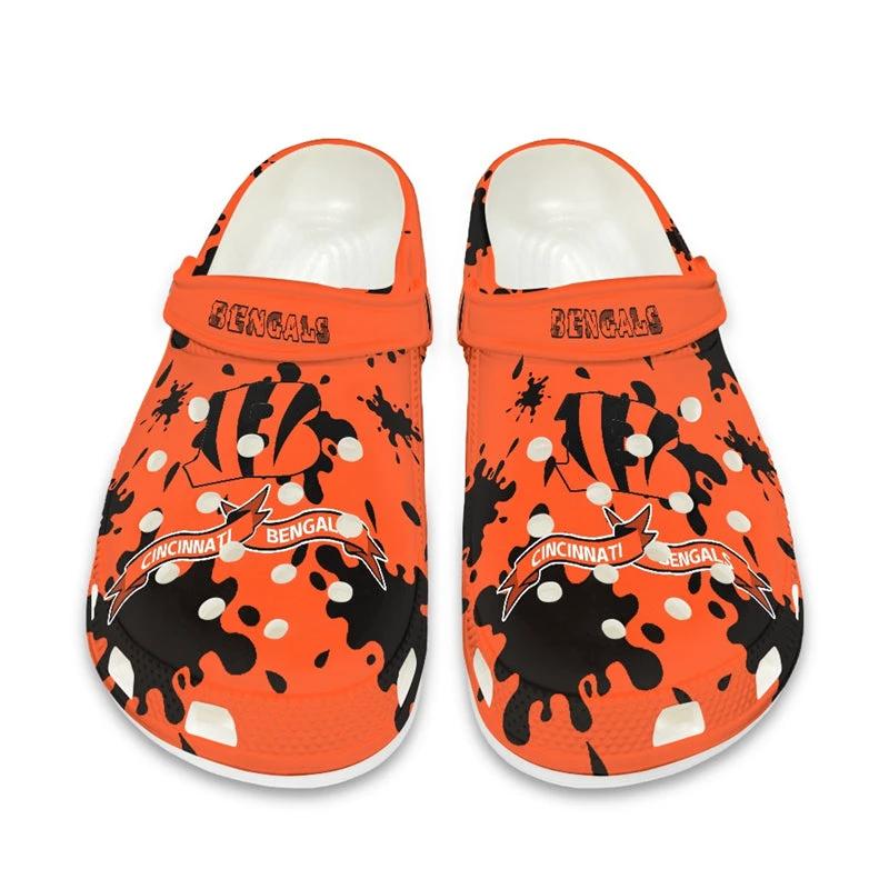 Cincinnati Bengals Crocs V2 Unisex Clogs Clog Shoes by Crocs