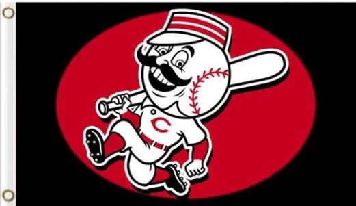 Cincinnati Reds Baseball Club US Flag 3X5Ft Banner USA Polyester with Brass Grommets - 2 by flagsjustdoit