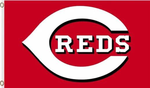 Cincinnati Reds Baseball Club US Flag 3X5Ft Banner USA Polyester with Brass Grommets - 7 by flagsjustdoit