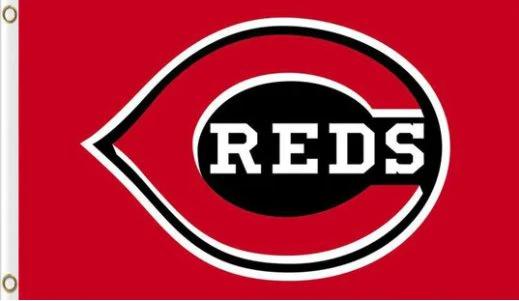 Cincinnati Reds Baseball Club US Flag 3X5Ft Banner USA Polyester with Brass Grommets - 8 by flagsjustdoit