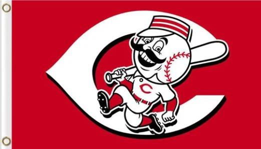 Cincinnati Reds Baseball Club US Flag 3X5Ft Banner USA Polyester with Brass Grommets - 9 by flagsjustdoit