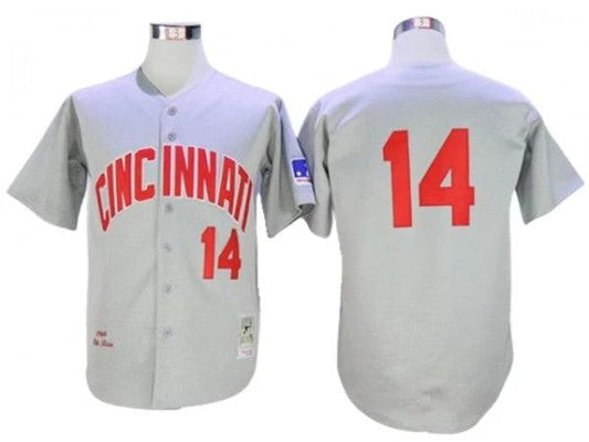 Cincinnati Reds #14 Pete Rose Red Cooperstown Mesh Batting Practice Jersey by My Store