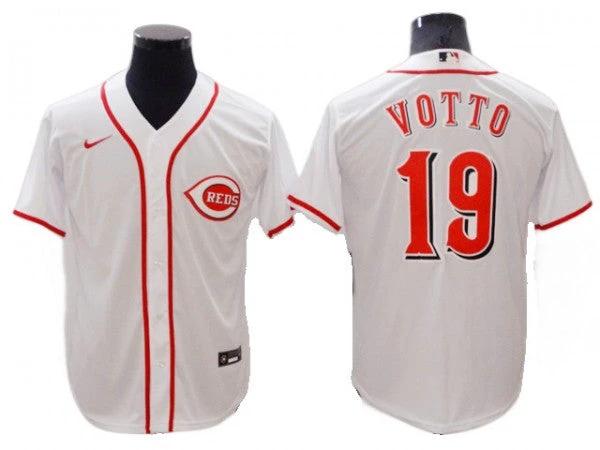 Cincinnati Reds #21 Reggie Sanders White Pinstripe Throwback Jersey by My Store