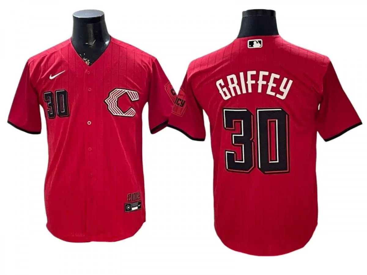 Cincinnati Reds #30 Ken Griffey Jr. 2026 City Connect Limited Jersey - Red by My Store