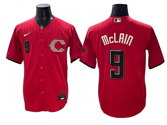 Cincinnati Reds #9 Matt McLain 2026 City Connect Limited Jersey - Red by My Store