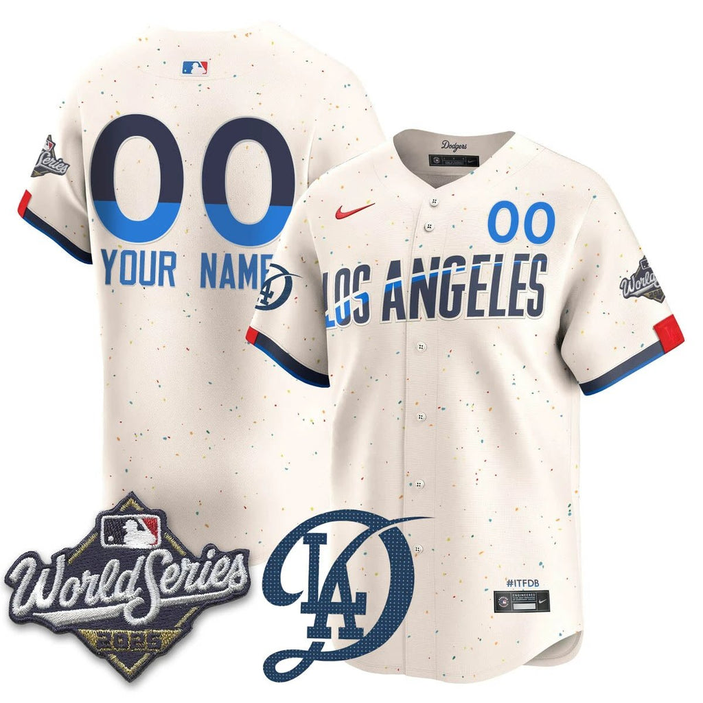 Los Angeles Dodgers 2025 World Series Jersey - All Stitched by Los Angeles Dodgers