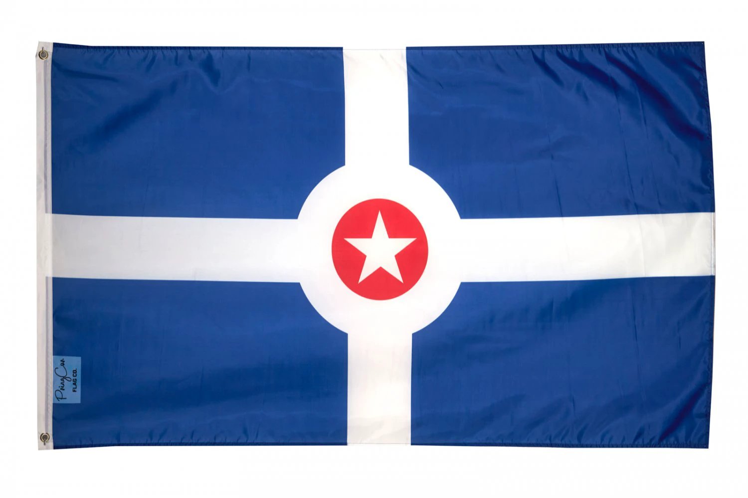 City of Indianapolis Flag Banner 3x5 Feet Indiana Indy IN USA Man Cave by flagsjustdoit