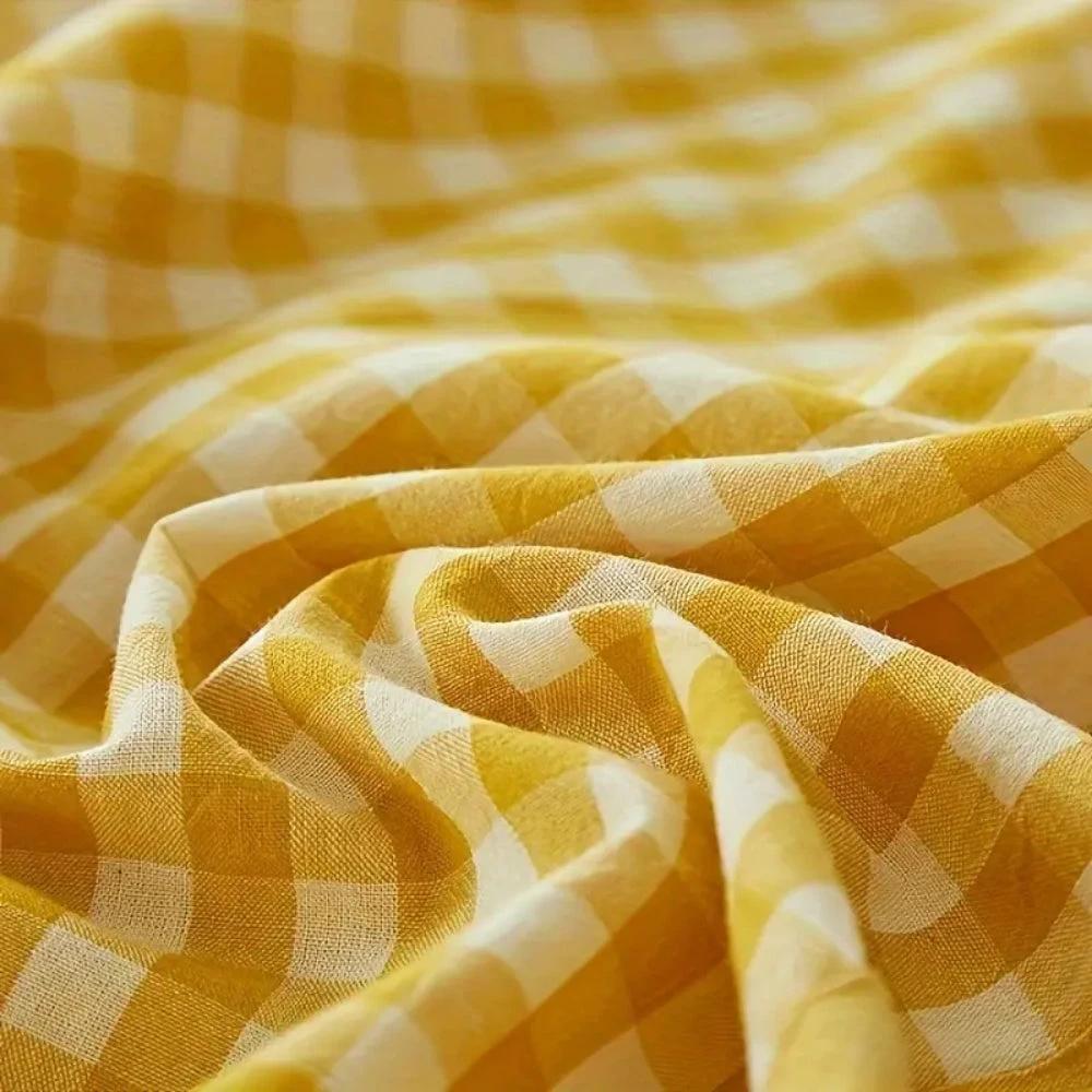 Classic Gingham Soft Pillow Case by Casa & Beyond
