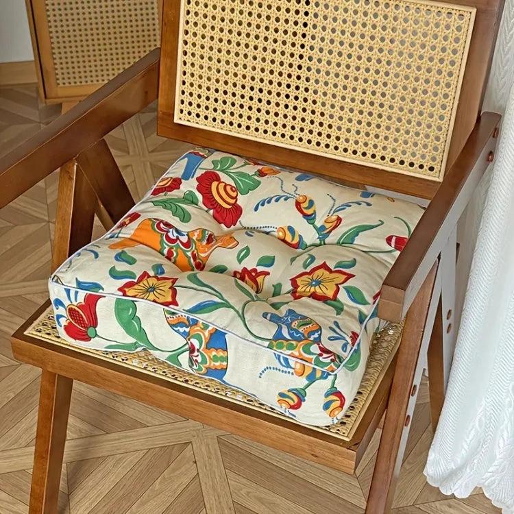 Bohemian Classic Square Chair Cushion by Casa & Beyond
