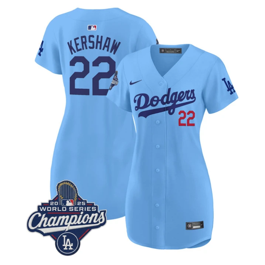 Clayton Kershaw Dress #22 Dodgers 2025 World Series Champions Stitched by My Store
