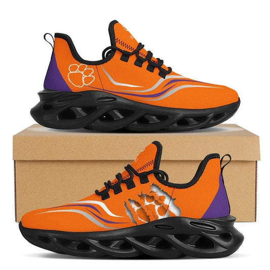Clemson Tigers Max Soul Sneakers Shoes Elevate Your Every Step by Crocs
