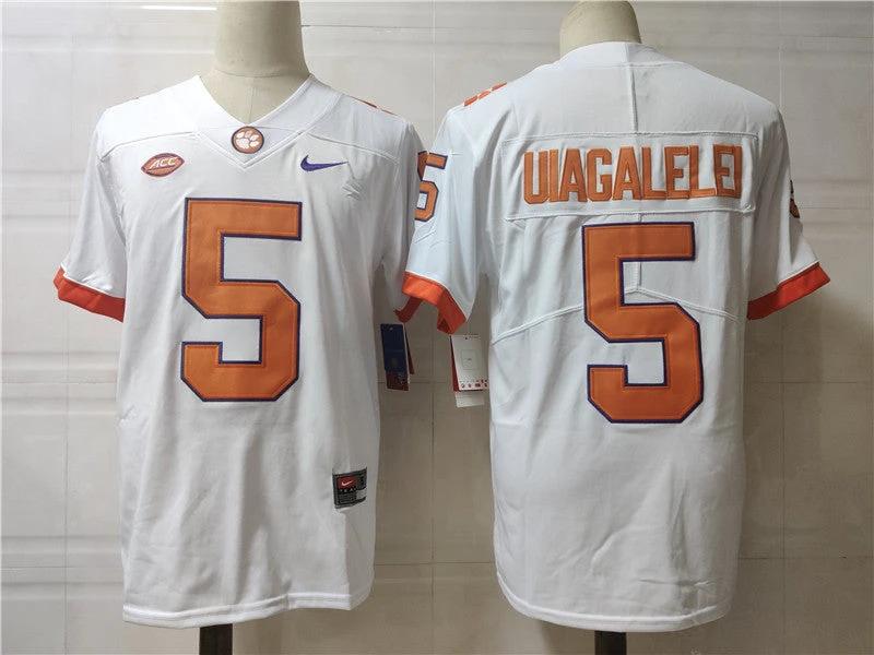 Clemson Tigers #5 Uiagalelei College Football Jersey by My Store