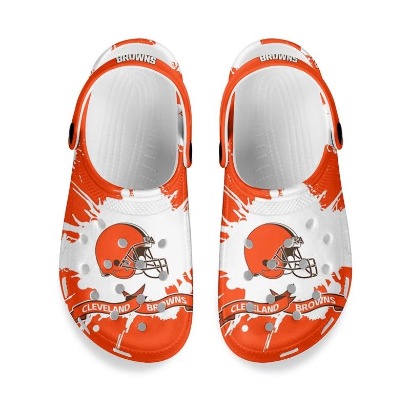 Cleveland Browns Crocs Unisex Clogs Clog Shoes by Crocs