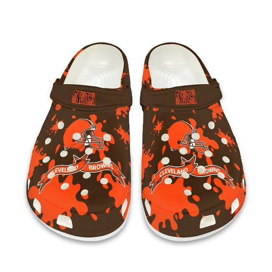 Cleveland Browns Crocs V2 Unisex Clogs Clog Shoes by Crocs