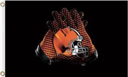 Cleveland Browns National Flag 3X5 Ft Polyester Banner USA 90x150cm by flagsjustdoit