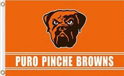 Cleveland Browns Puro Pinche Flag 3X5 Ft Polyester Banner USA 90x150cm by flagsjustdoit