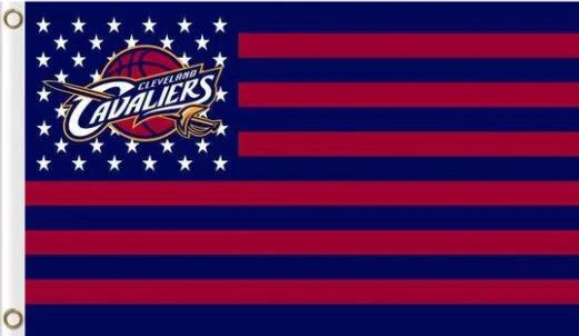 Cleveland Cavaliers Star Flag 3X5Ft Polyester Banner USA Digital Print by flagsjustdoit