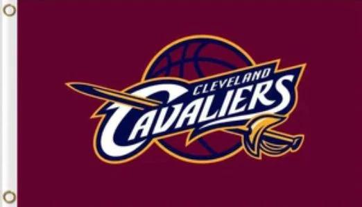 Cleveland Cavaliers Team Flag 3X5Ft Polyester Banner USA Digital Print by flagsjustdoit