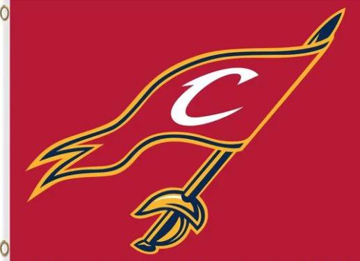 Cleveland Cavaliers Team US Flag 3X5Ft Polyester Banner USA Digital Print by flagsjustdoit